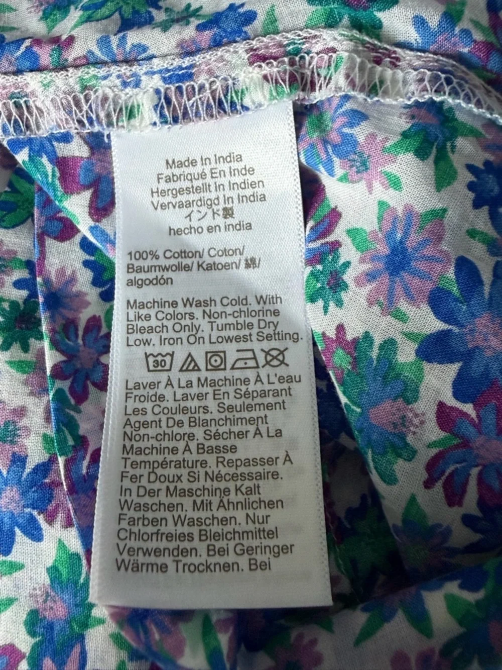 NEW J. Crew White Floral Tie-Front Beach Mini coverup Dress Small 54972